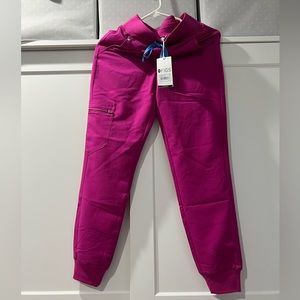 Figs Raspberry Sorbet Scrub Pants